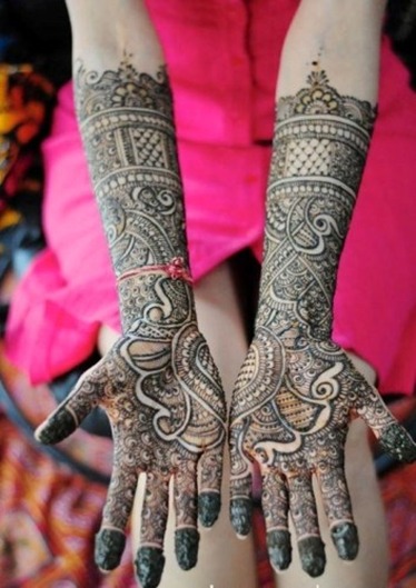 Gujarati Mehndi Design